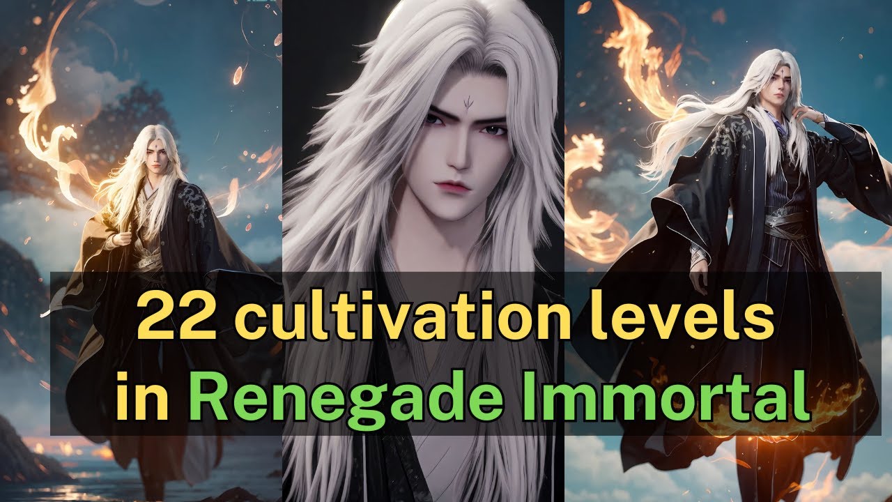 【22 cultivation levels in Renegade Immortal】 #renegadeimmortal #donghua #anime #chineseanime
