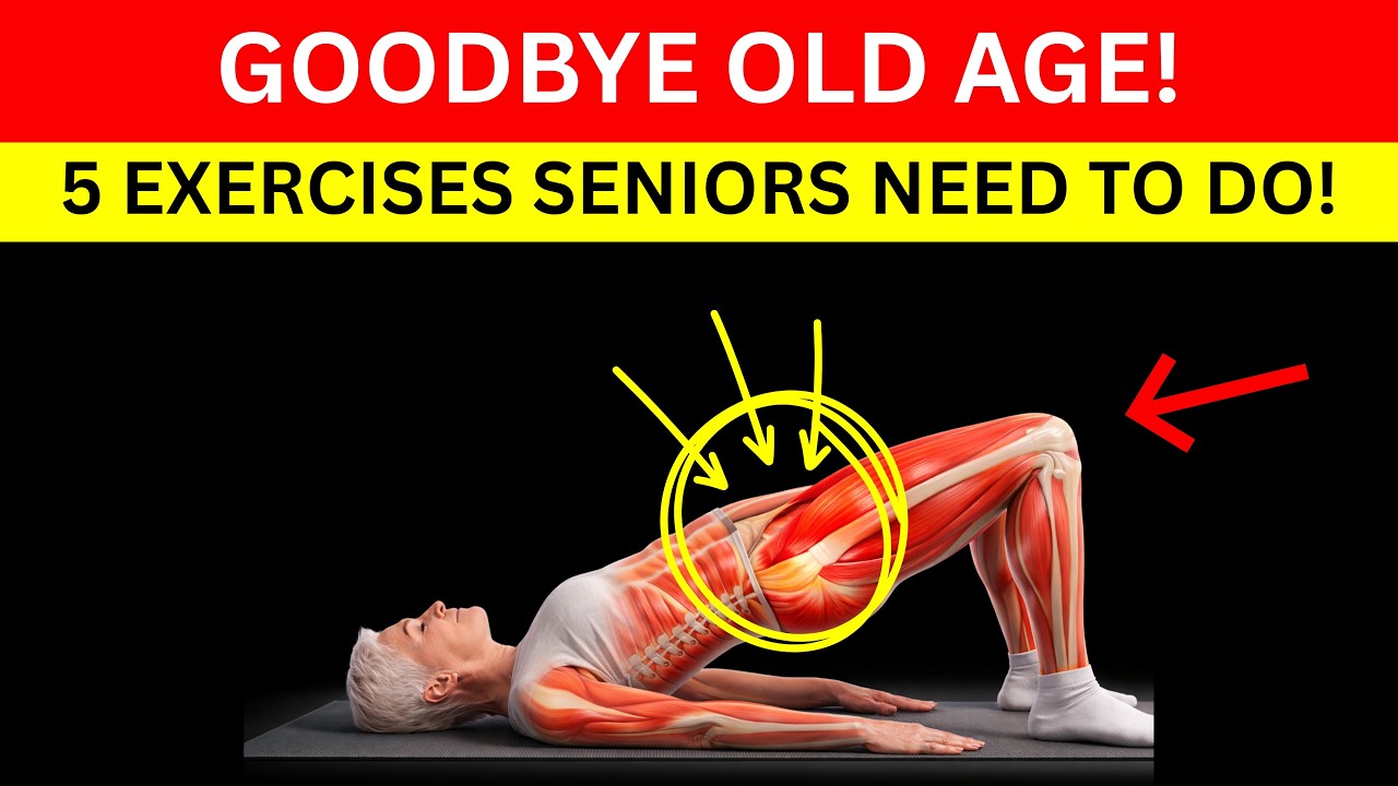 5 Life-Changing Exercises Seniors Must Do Every Day After 60 | Senior Move