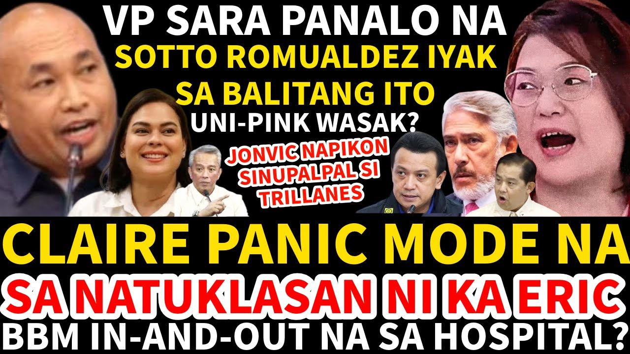CLAIRE NAGPANIC MODE NA SA NATUKLASAN NI KA ERIC NAKU PO BBM IN-AND-OUT NA SA HOSPITAL PANOORIN
