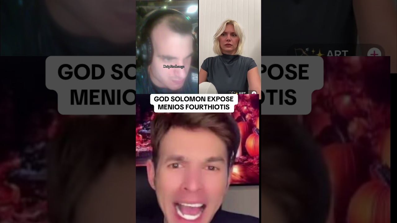 GOD SOLOMON EXPOSE MENIO #greektiktok #godsolomon #solomonidis #hayatearmy #hayatenetwork