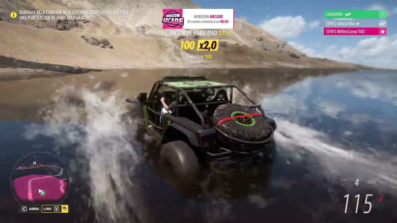Forza Horizon 5.Circuito de la Caldera.