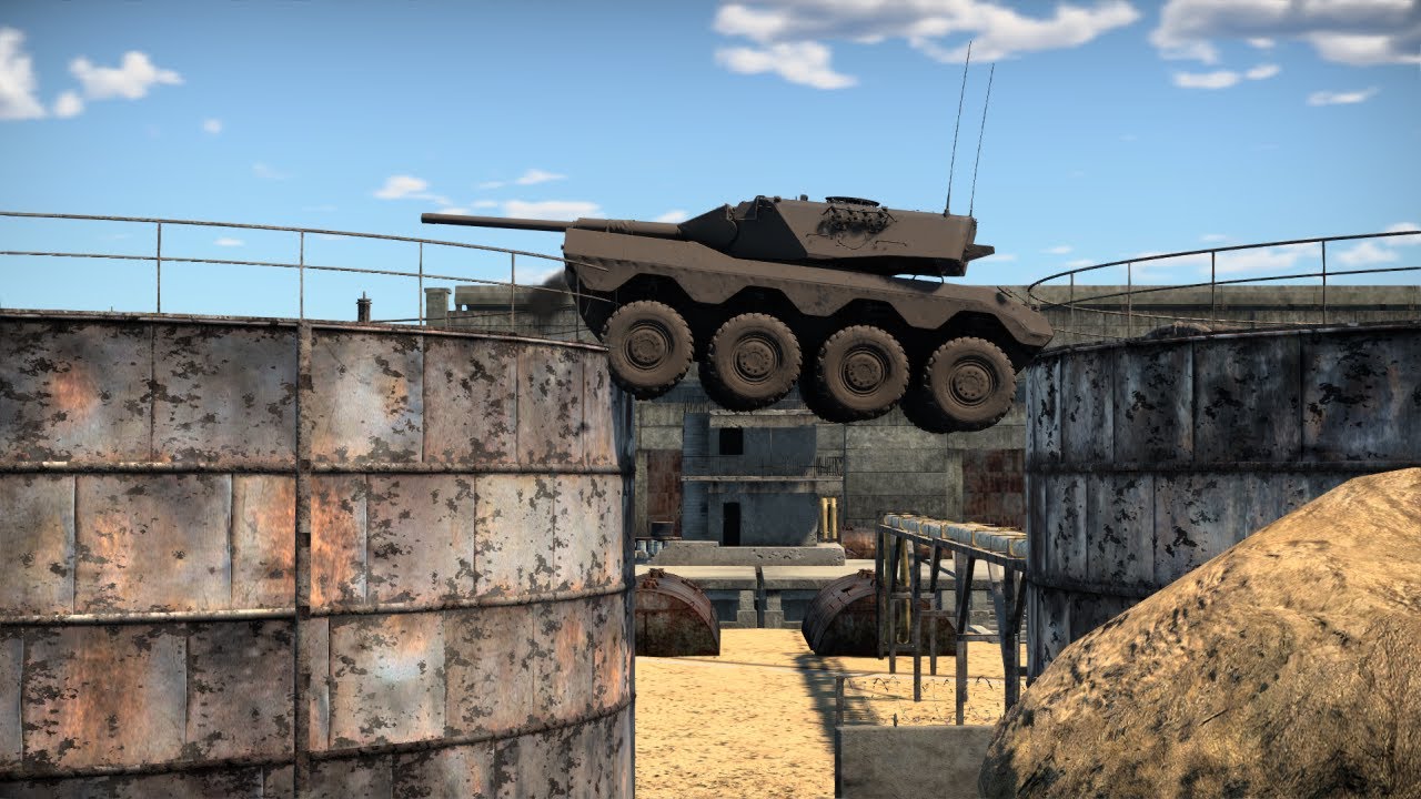 Secret locations in War Thunder