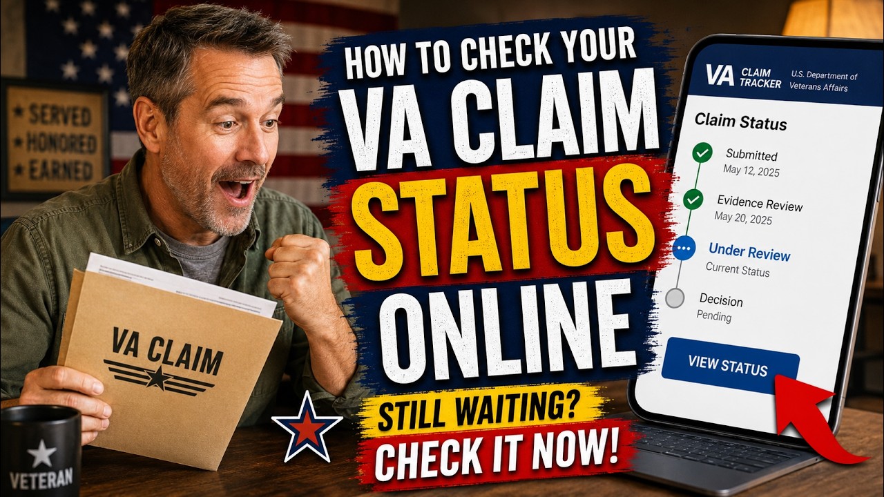 How to check your VA claim status online