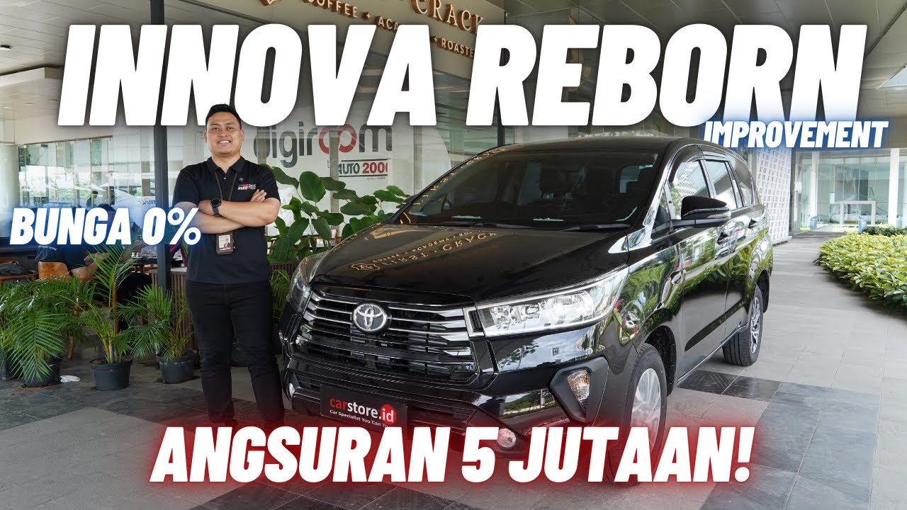 Upgrade Terbaru, Harga & Diskon Tetap Sama⁉️Review Toyota Innova Reborn 2.4 Improvement 2026