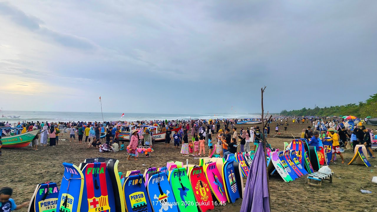 🔴Live MALAM MINGGU  Pantai Pangandaran 17 Januari 2026 - Hadiah Uang Cash Untuk Penonton TerAktif
