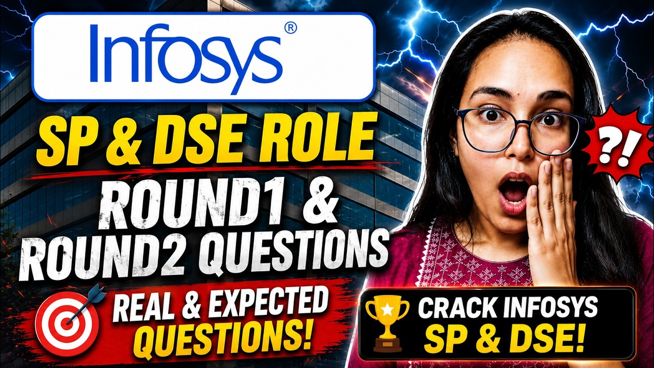 Вопросы для 1-го и 2-го раундов собеседований Infosys SP и DSE | Набор персонала в Infosys |