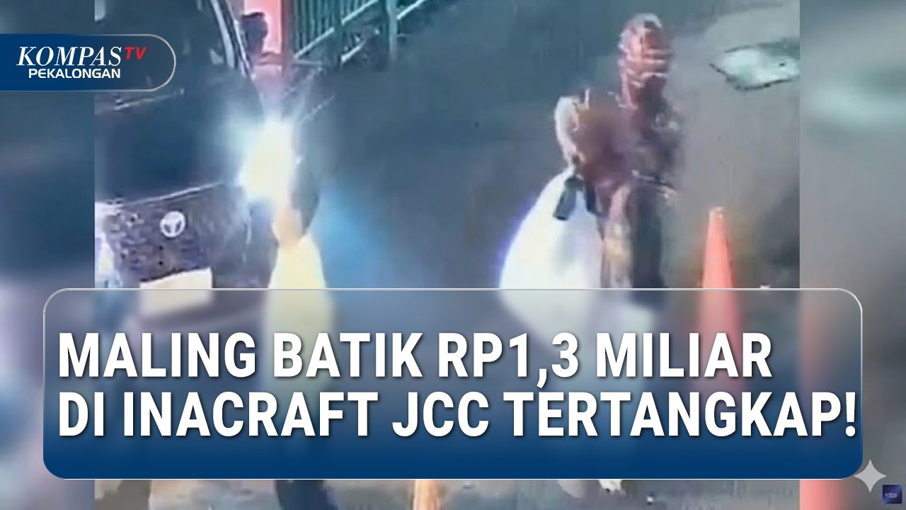 Maling Batik Rp1,3 Miliar Ditangkap! Ada Koleksi Pesanan Istana yang Ikut Digasak