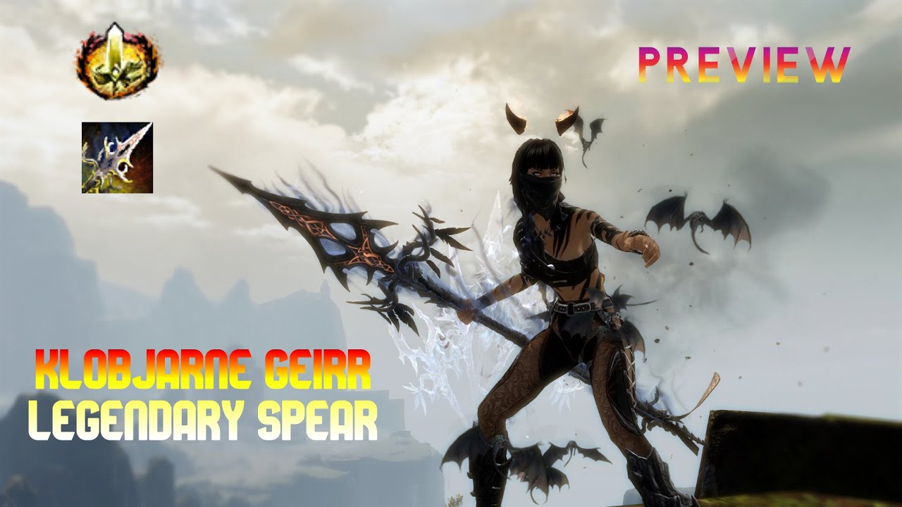[Guild Wars 2] KLOBJARNE GEIRR : The New Legendary Spear Preview !