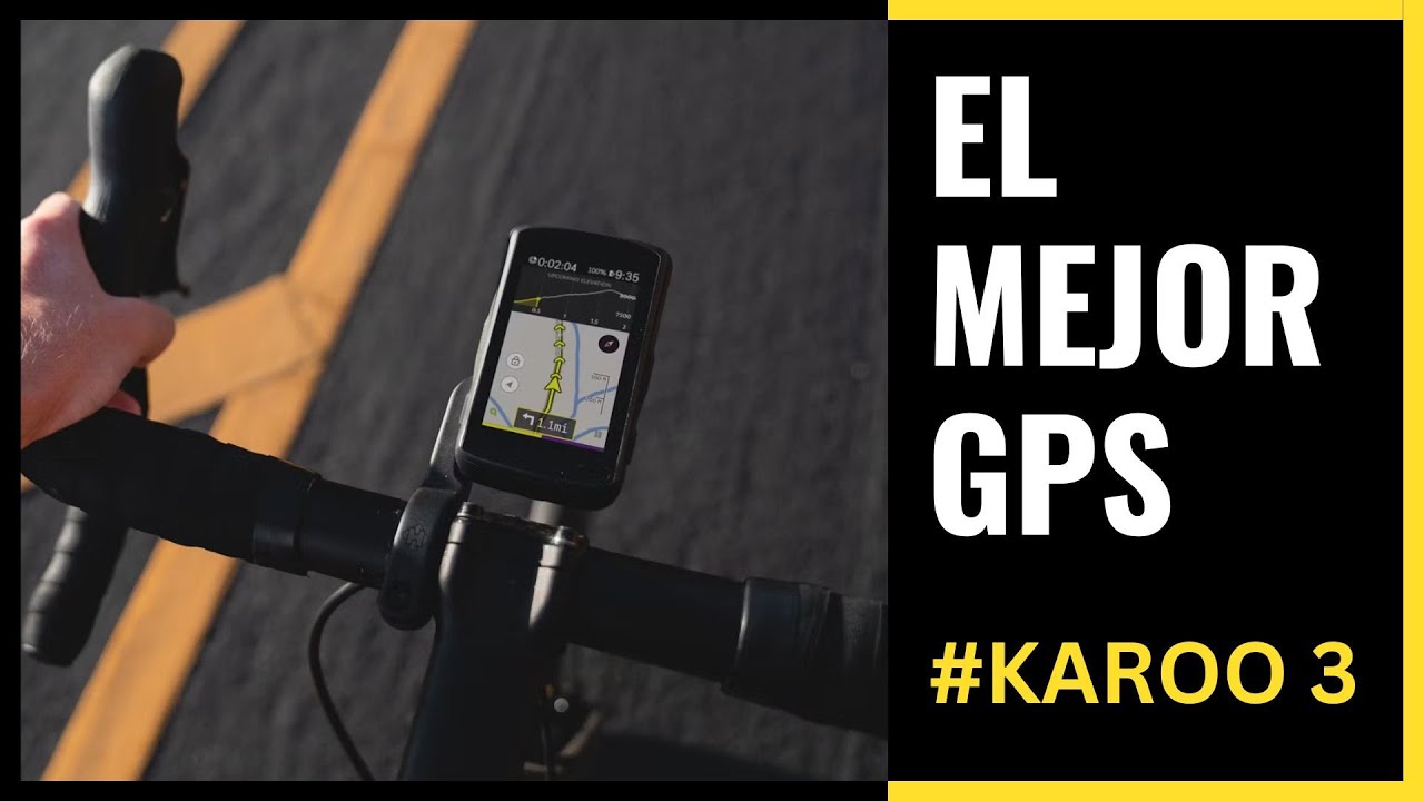 EL FIN DE GARMIN, AQUÍ ESTÁ EL SRAM KAROO 3