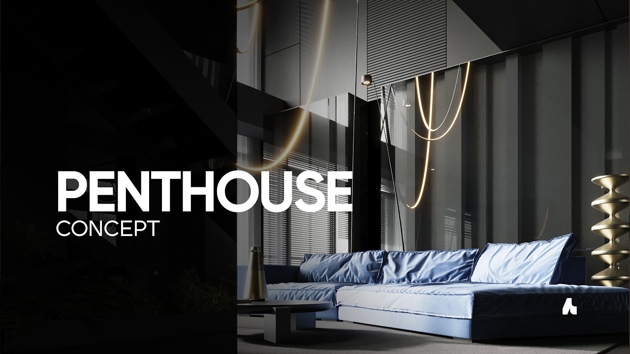 Penthouse Concept | HIGH ON BLACK | Designed by Authline
