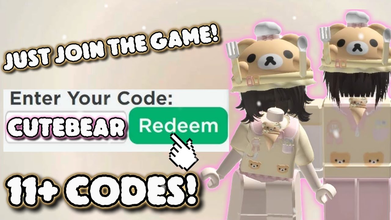 11+ CODES YOU CAN REDEEM JUST BY JOINING THE GAMES! 🐻🌸 FREE ITEMS IN ROBLOX 2026! SUPER EASY METHOD!