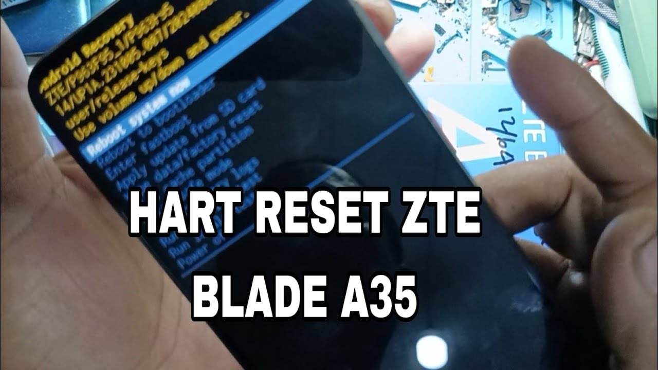 HART RESET ZTE BLADE A35 Tampa pc