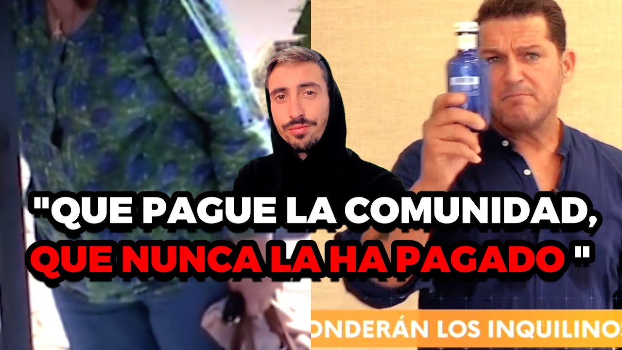 Una vecina carga contra Manu Tenorio: 