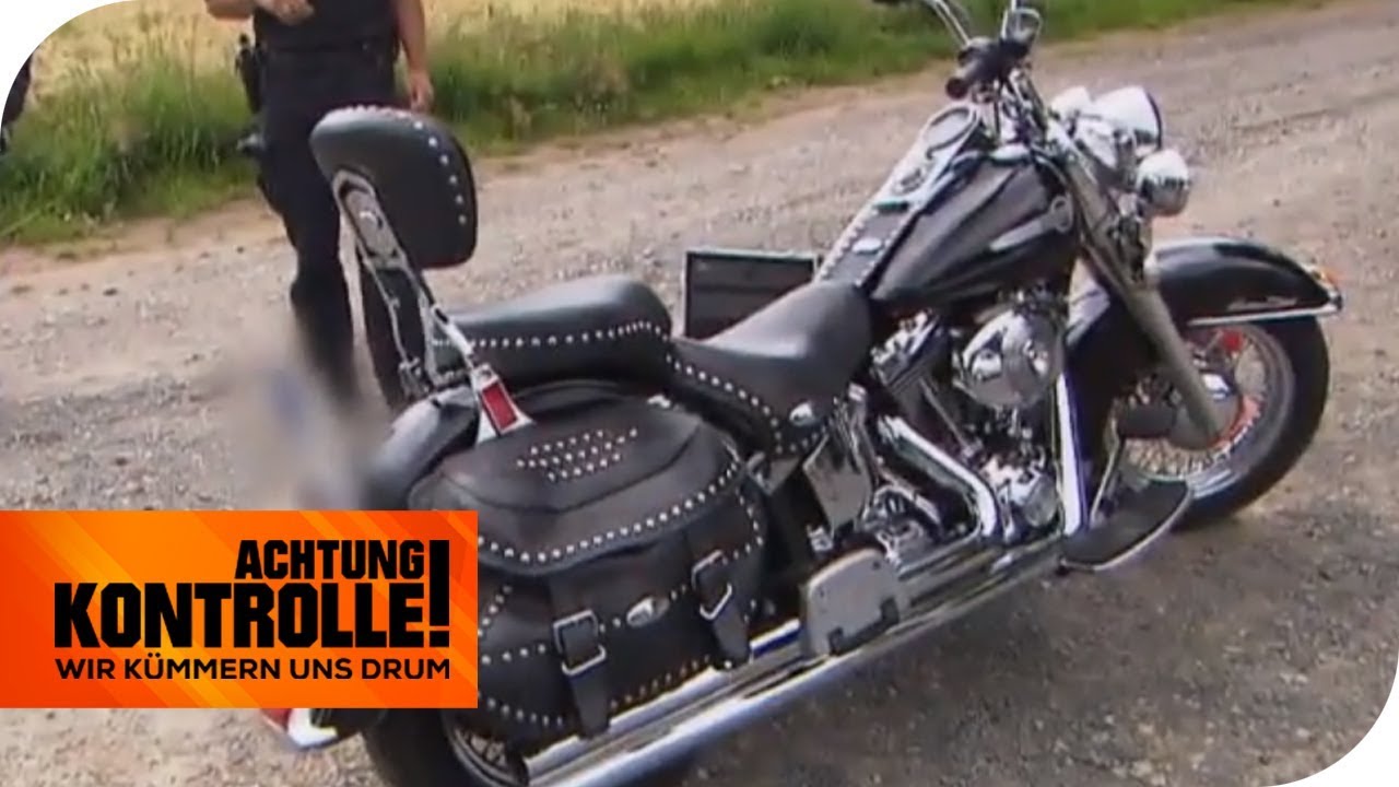 112 Dezibel!! Diese Harley ist viel zu laut für die Straße! | Achtung Kontrolle | kabel eins
