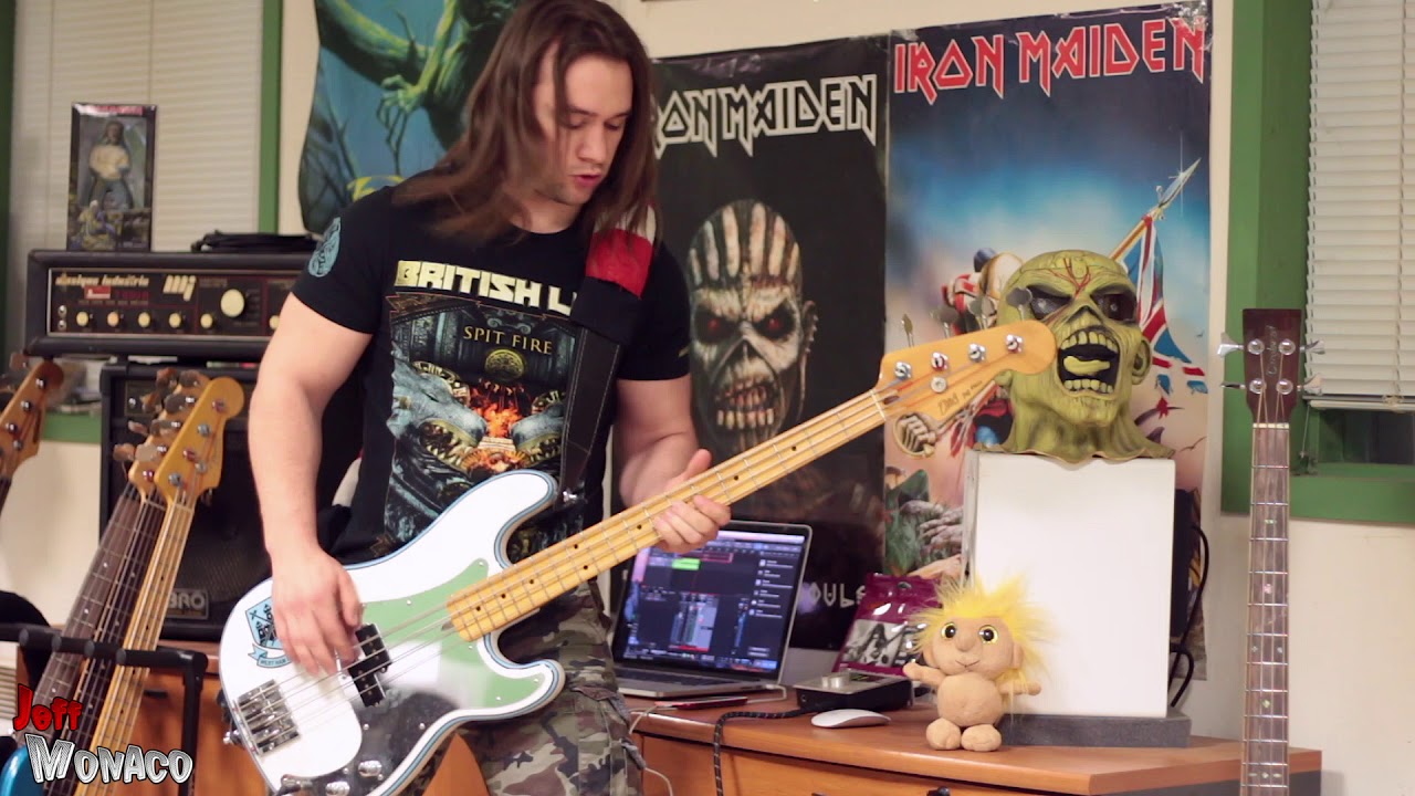 Iron Maiden - From Here To Eternity Bass Cover