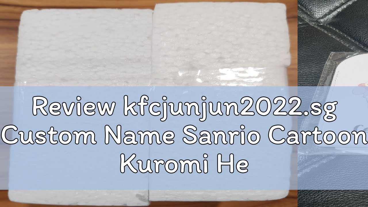 Review kfcjunjun2022.sg Custom Name Sanrio Cartoon Kuromi Hellokitty Melody Luggage Suitcase Tags A