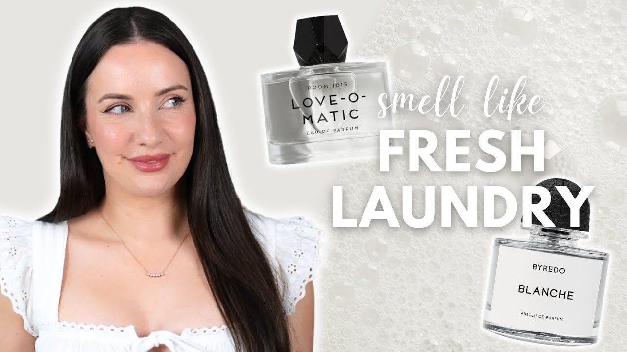 FRESH & CLEAN FRAGRANCES that smell like fresh laundry... 🫧
