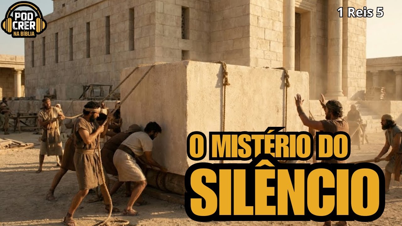 1 REIS 5: O Segredo das Pedras Gigantes: Por que não Havia Barulho na Construção?