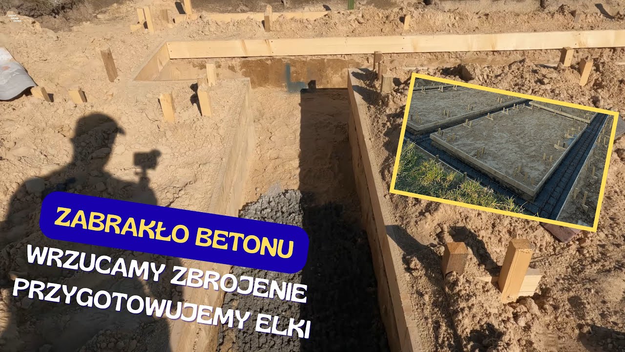 4. Zabrakło chudego betonu… i co dalej?! + zbrojenie i elki