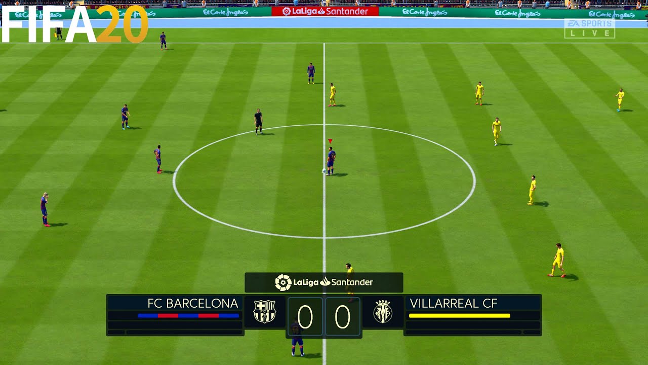 FIFA 20 | Barcelona vs Villarreal - LaLiga - Full Match & Gameplay