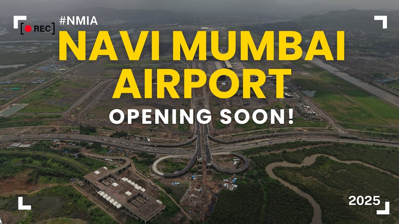 Navi Mumbai International Airport | August 2025 Aerial Documentary & Construction Update
