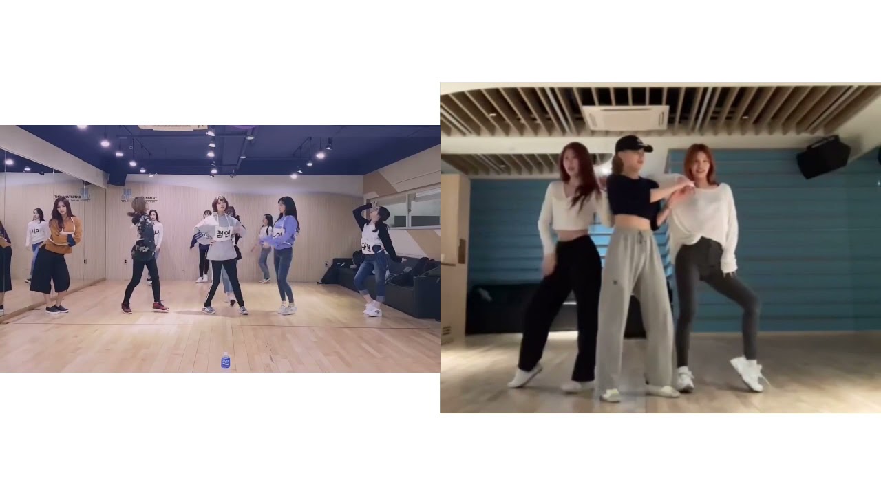 RYUJIN CHERYON YEJI & TWICE dance practice?
