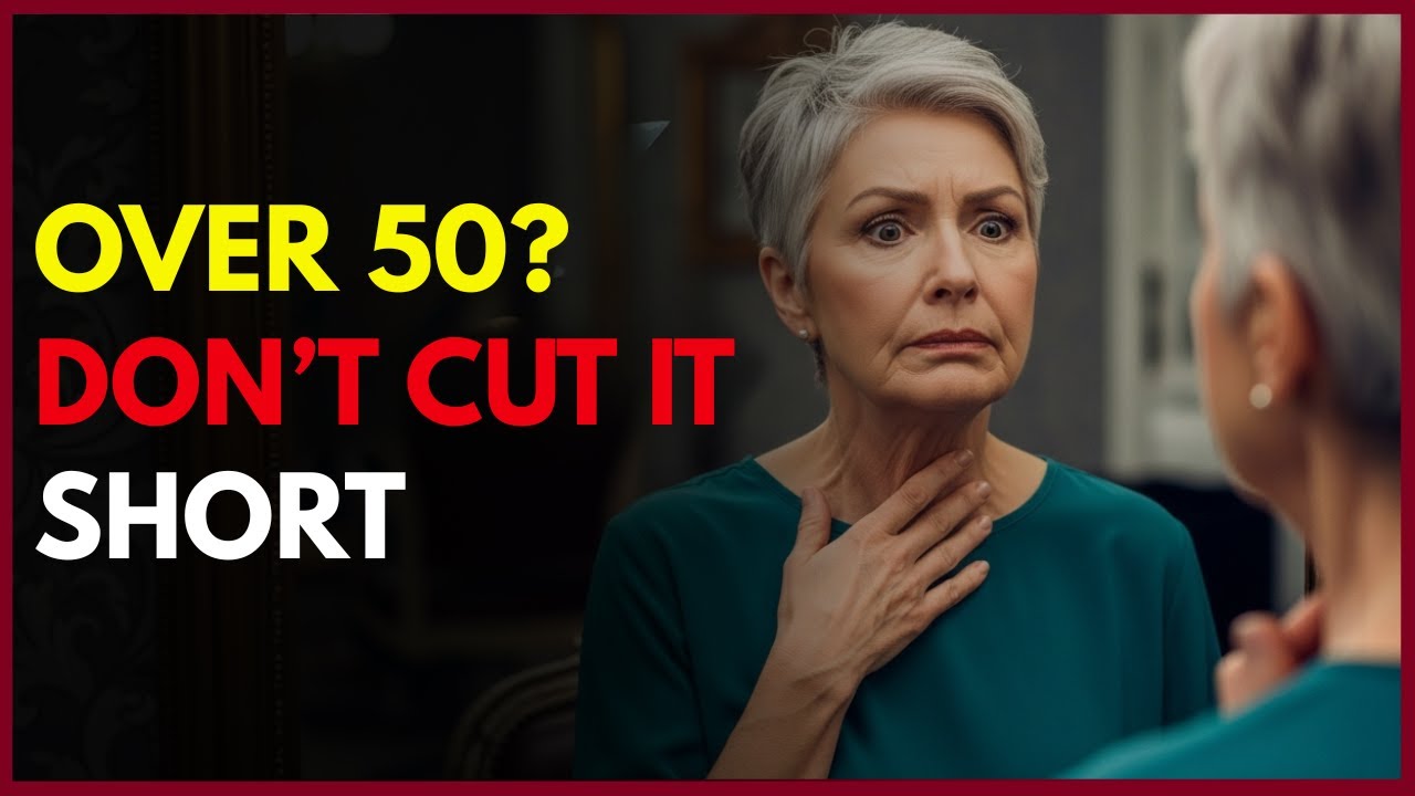 СТОП! Почему короткая стрижка делает женщин старше 50 лет старше?