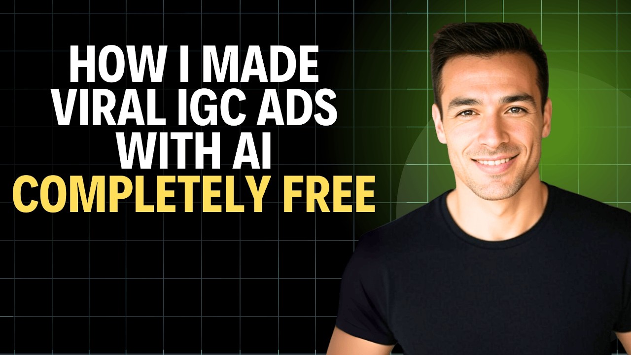 Как я создал вирусные рекламные объявления с пользовательским контентом с помощью ИИ совершенно Б...