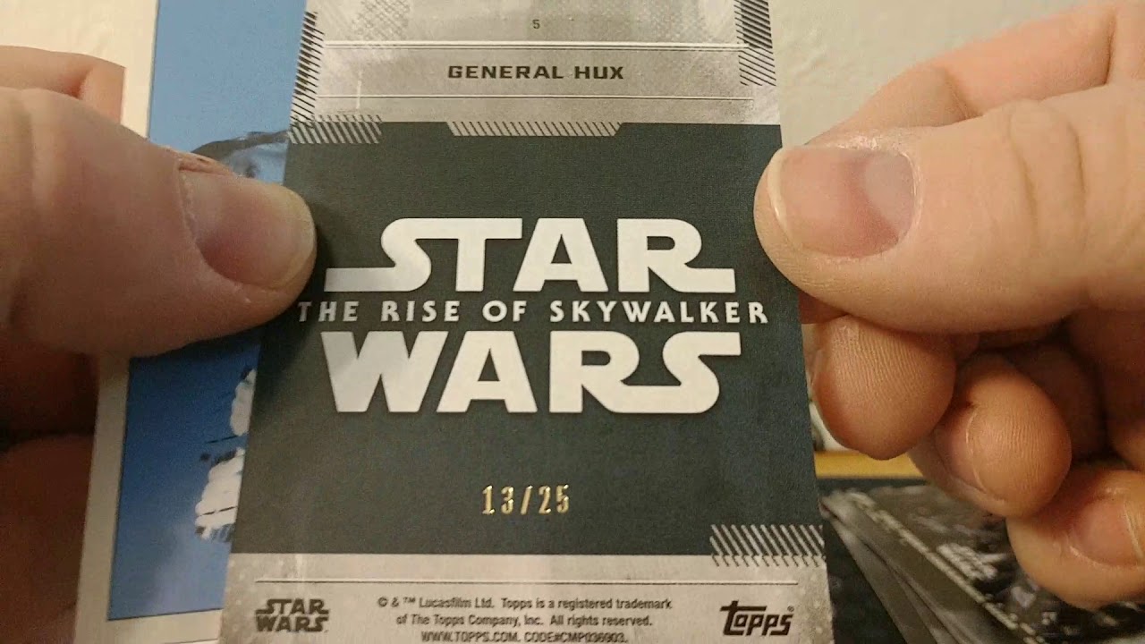2019 Topps The Rise of Skywalker Target Blaster Box