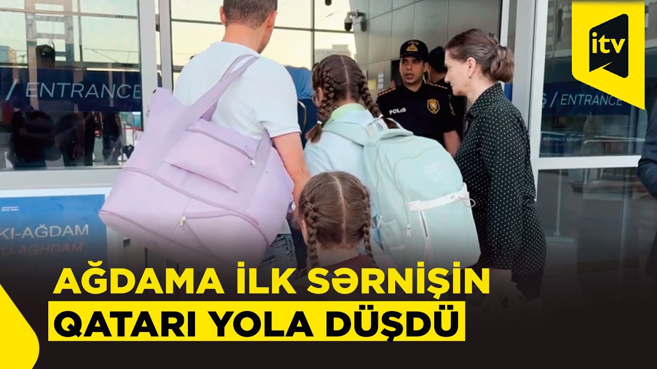 Bakı–Ağdam qatar reysi 32 ildən sonra bərpa olundu