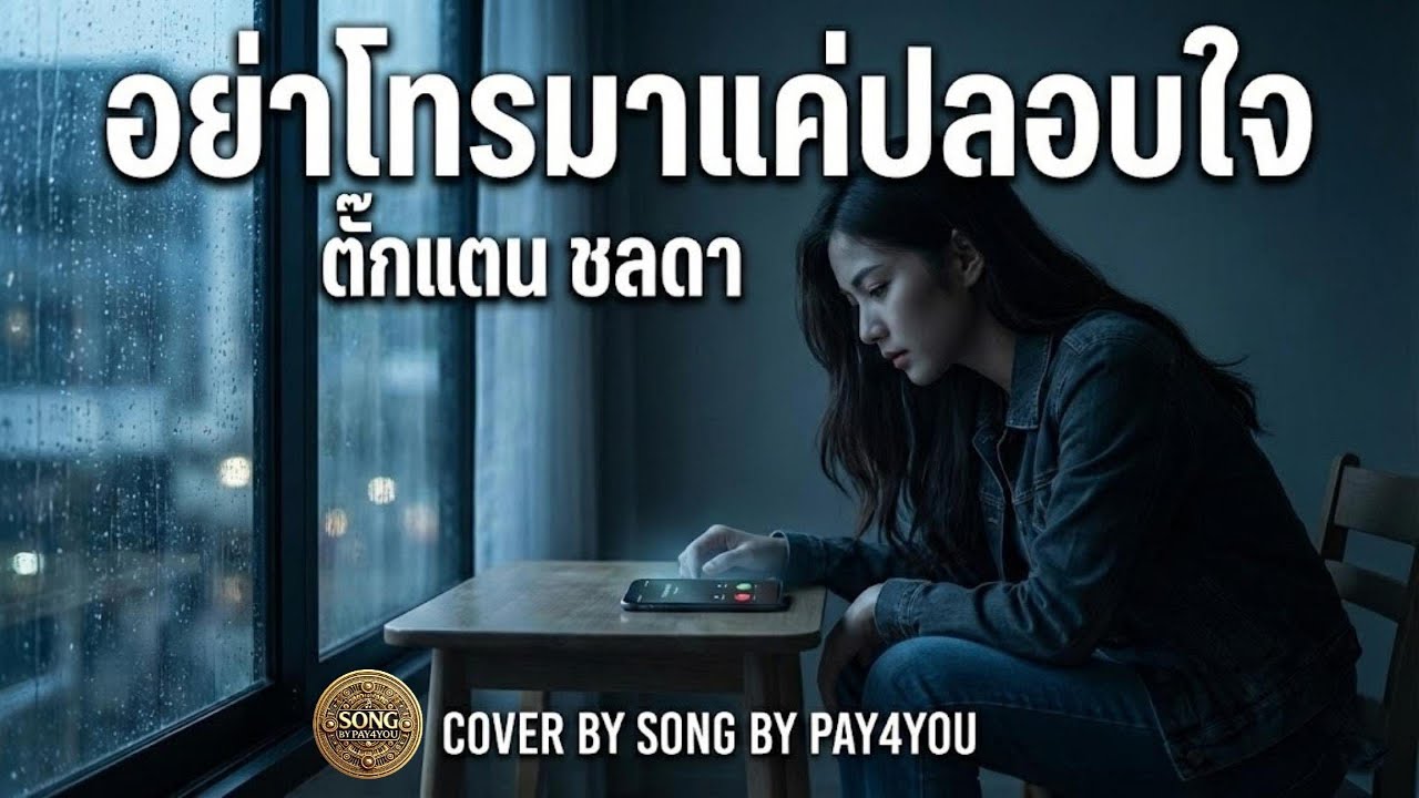 อย่าโทรมาแค่ปลอบใจ - ตั๊กแตน ชลดา | COVER BY SONG BY PAY4YOU