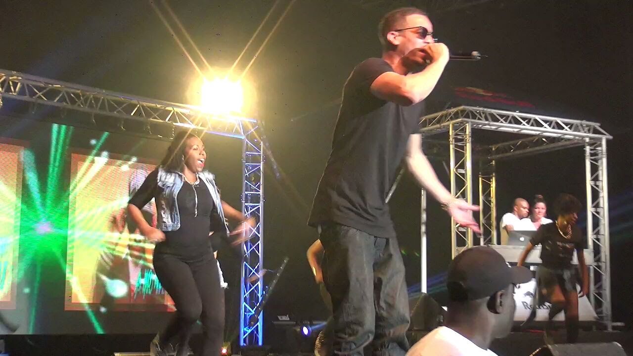 POMPIS au concert de KALASH 2015 (GUYANE)