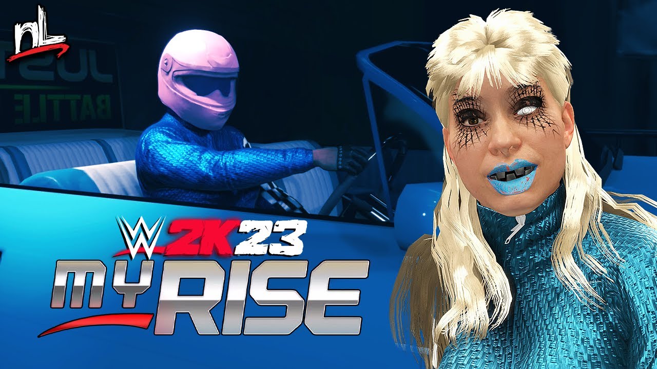 We Made A Blind Wrestler... (WWE 2K23 MyRise Highlights)
