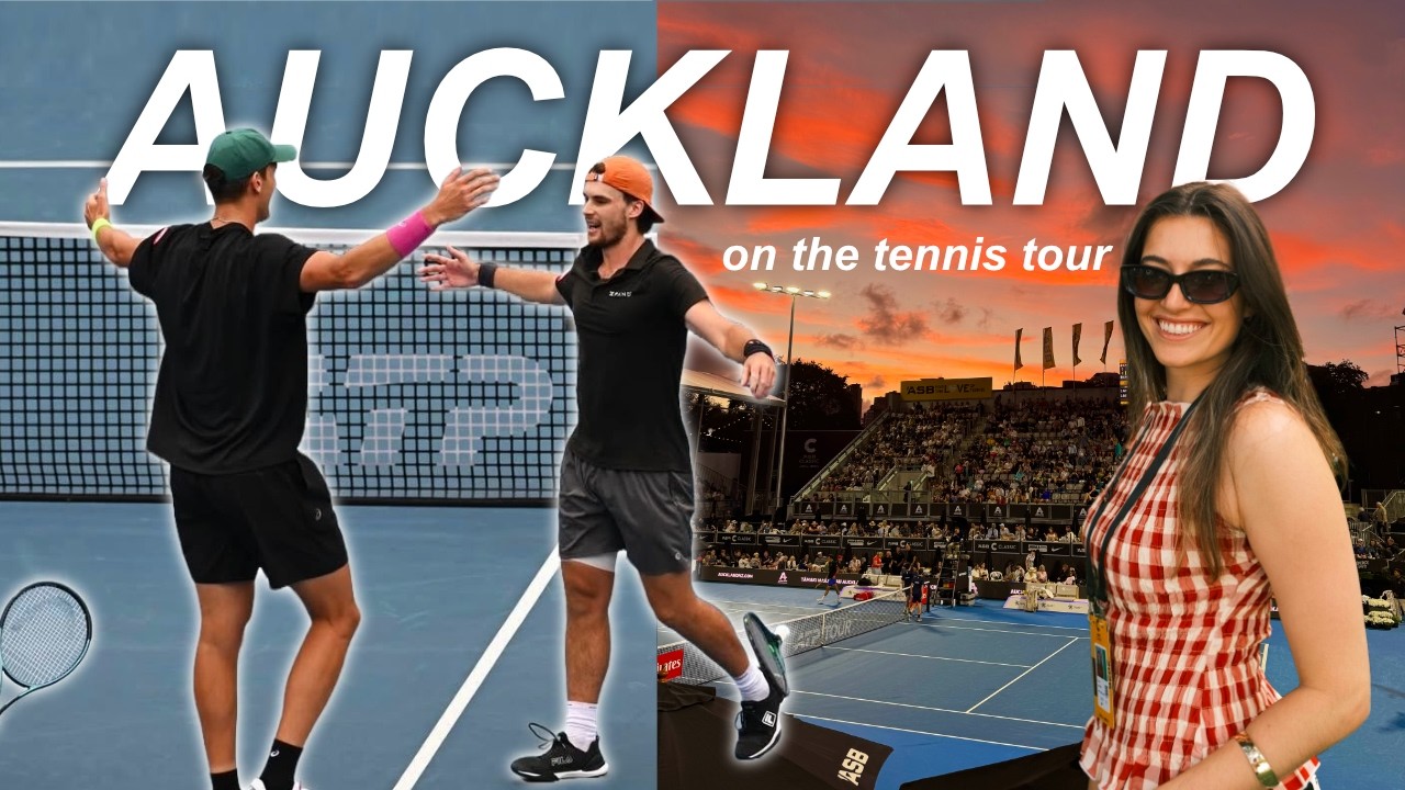 Каково это — играть перед родной публикой (ATP 250: ASB CLASSIC)