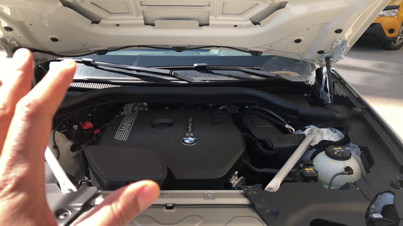 BMW X3 - How to add oil