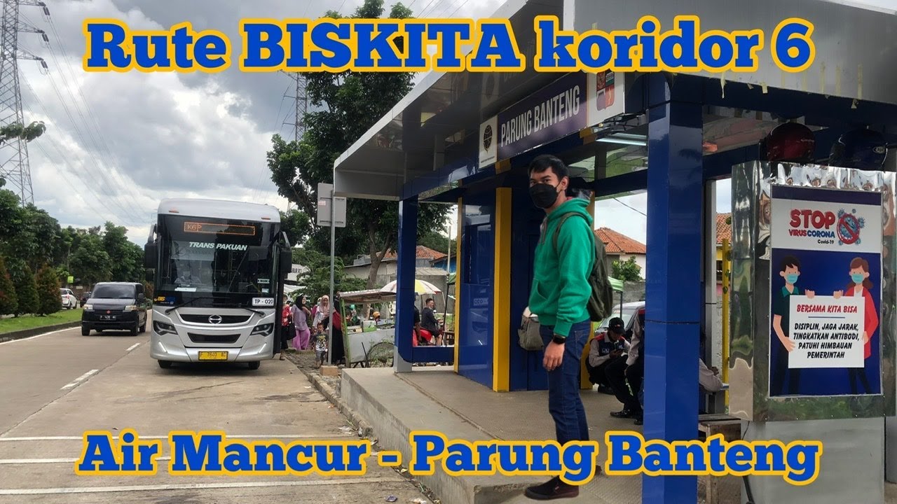 Biskita Trans Pakuan Bogor || Koridor 6 rute Air Mancur - Parung Banteng #bogor #013