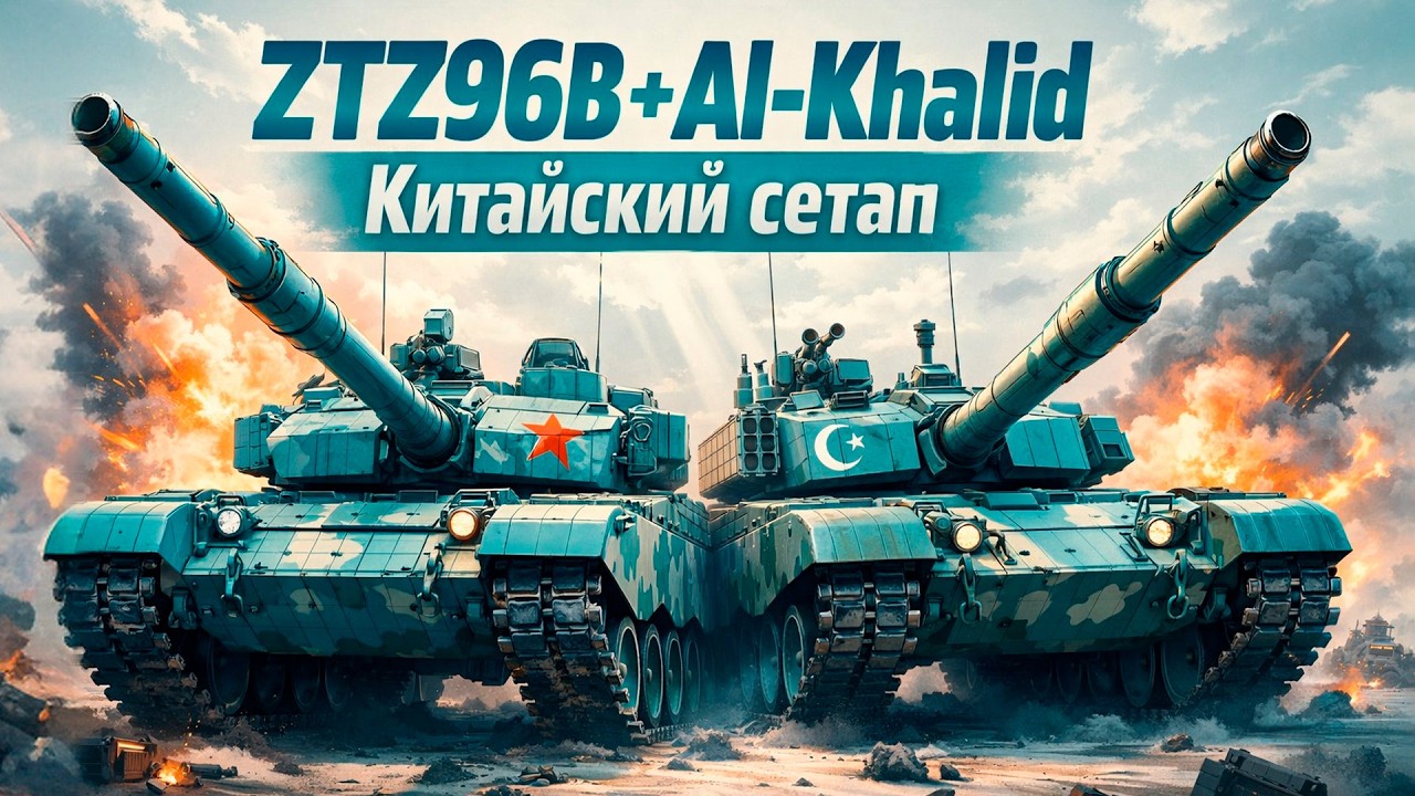 ZTZ96B + Al-Khalid | КИТАЙСКИЙ СЕТАП 11.7 War Thunder 2026 🔥 Стрим