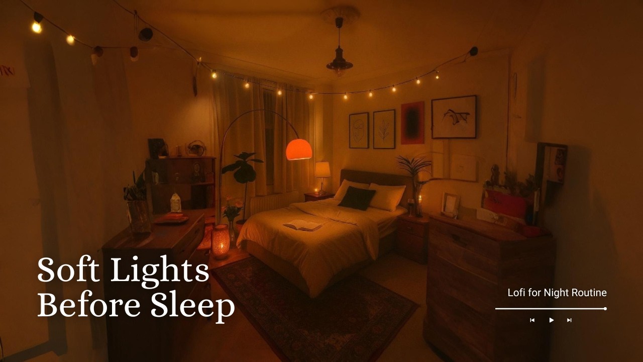 Soft Lights Before Sleep 🌙 | Lofi for Night Routine
