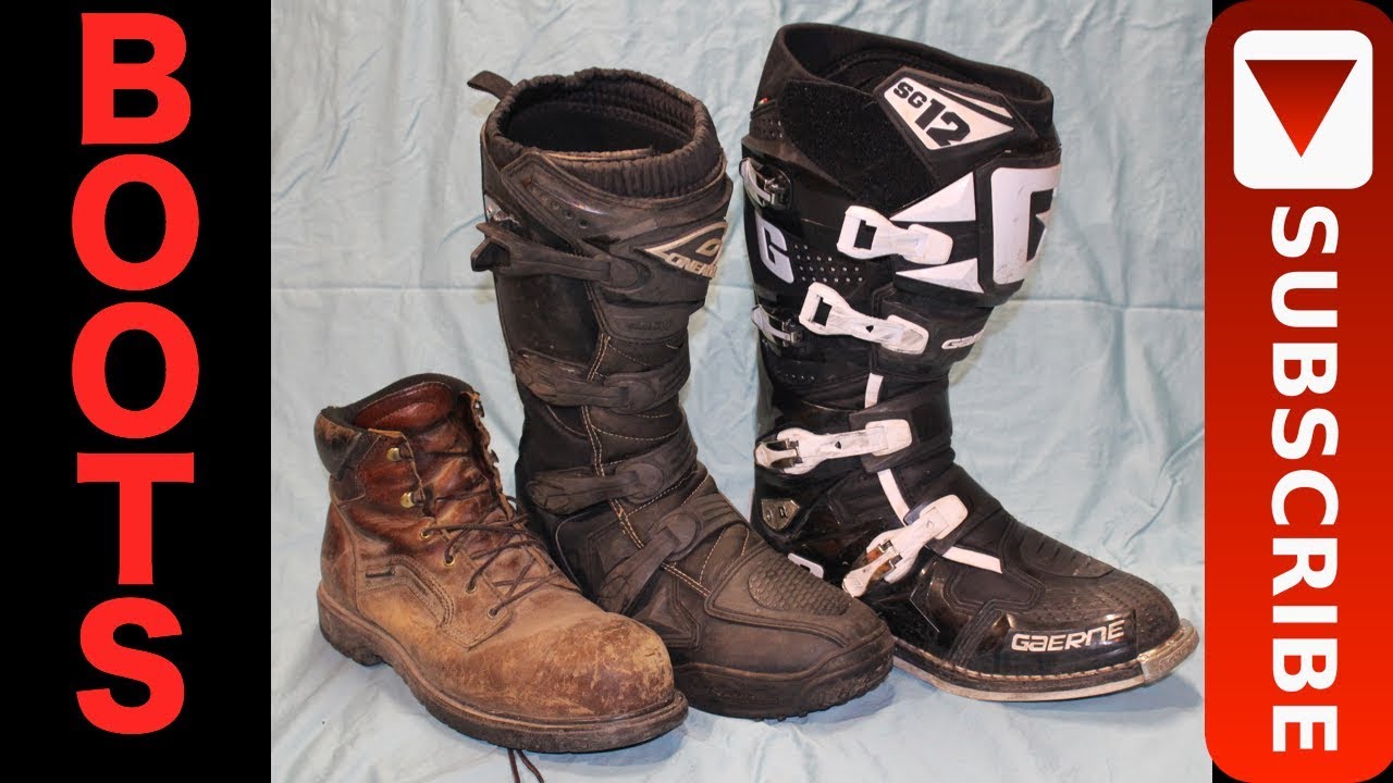 Gear Review: Gaerne SG12, O'Neal Element, Red Wing Boots