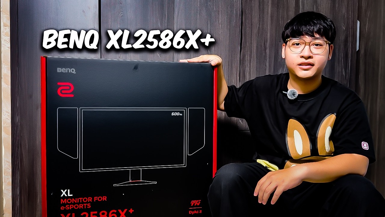 Chiếc màn hình Zowie BenQ XL2586X+ này thật sự quá TỐT #zowie #xl2586x+