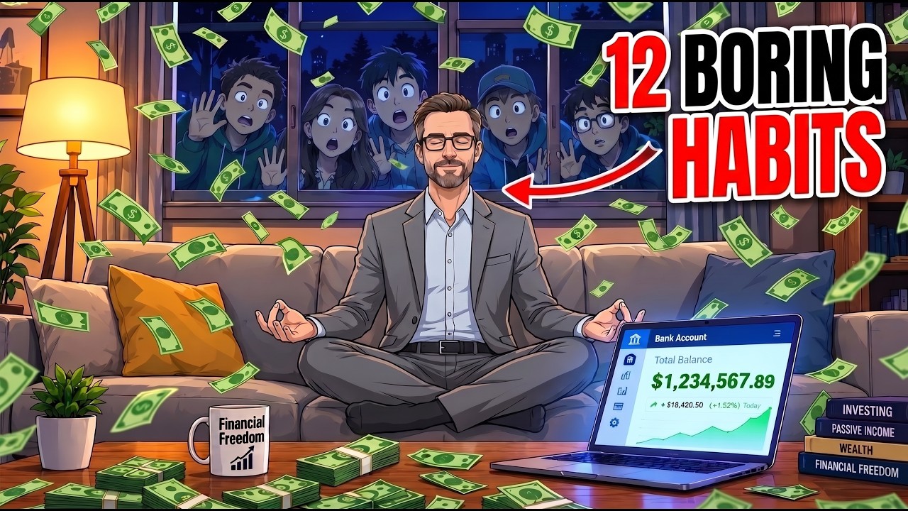 12 Boring Habits That Are Quietly Making People Rich (And Nobody Notices)