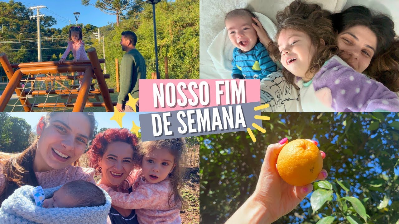 NOSSO FIM DE SEMANA, ANIVERSÁRIO DA AMIGA, PARQUINHO E DIA NO SÍTIO - Thamyê Baseggio