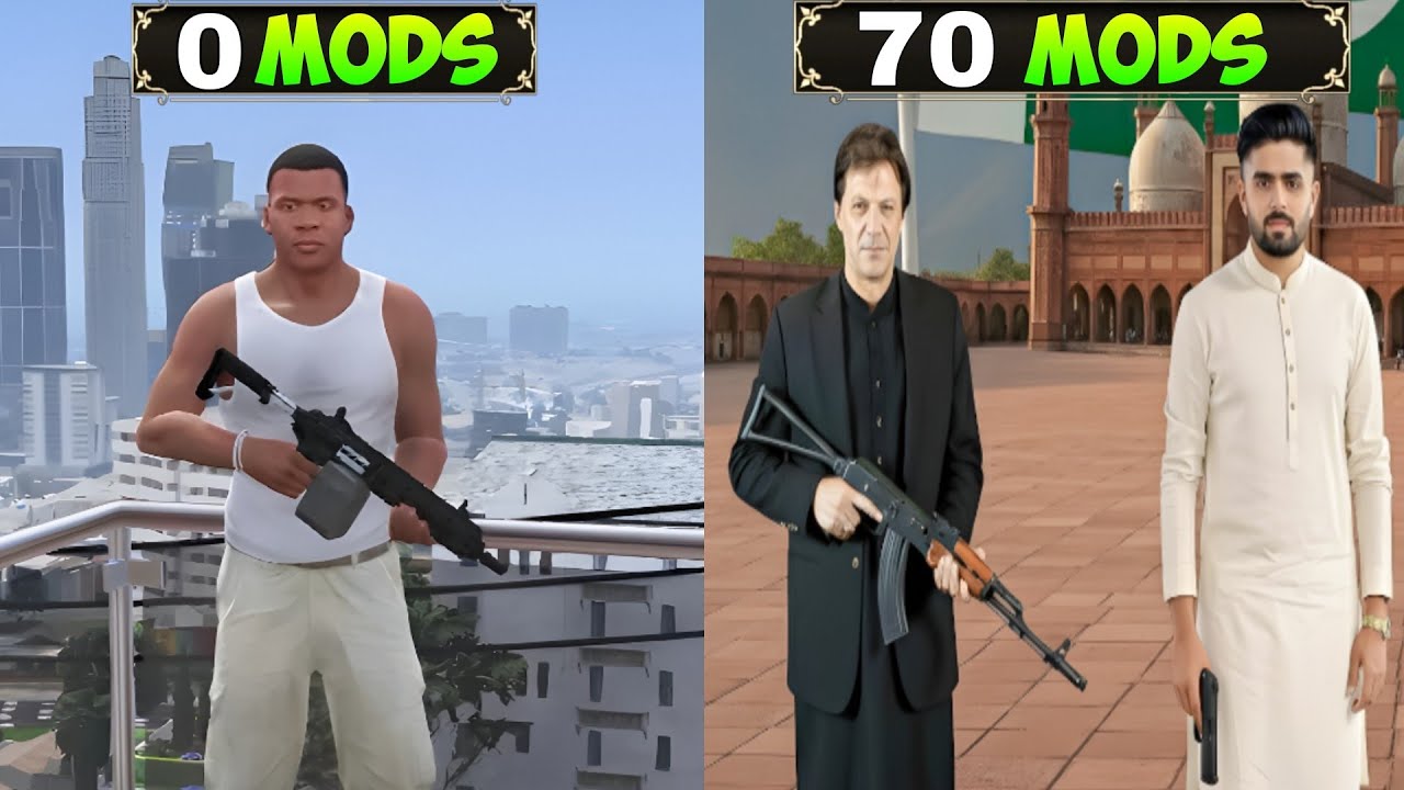 I Installed 75 Pakistani Mods in GTA 5 😱