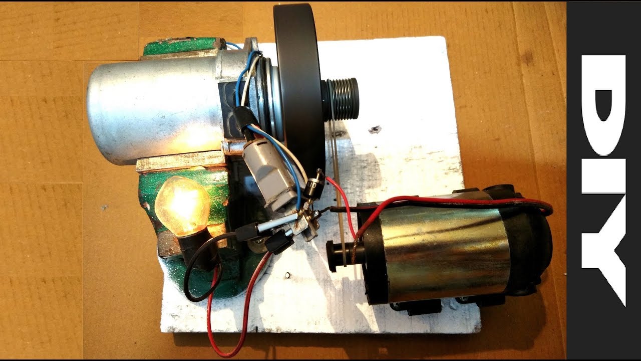 Free energy flywheel generator test 2018 DIY