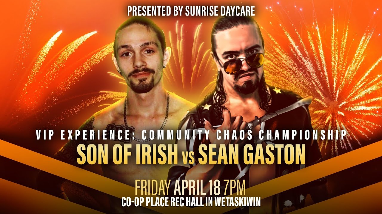 Son of Irish vs Sean Gaston | Apr 18, 2025 | Wetaskiwin | CanAm Wrestling