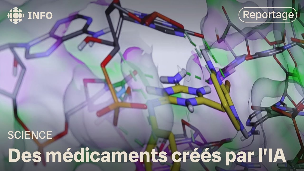 Des laboratoires développent des médicaments grâce à l'intelligence artificielle | Découverte
