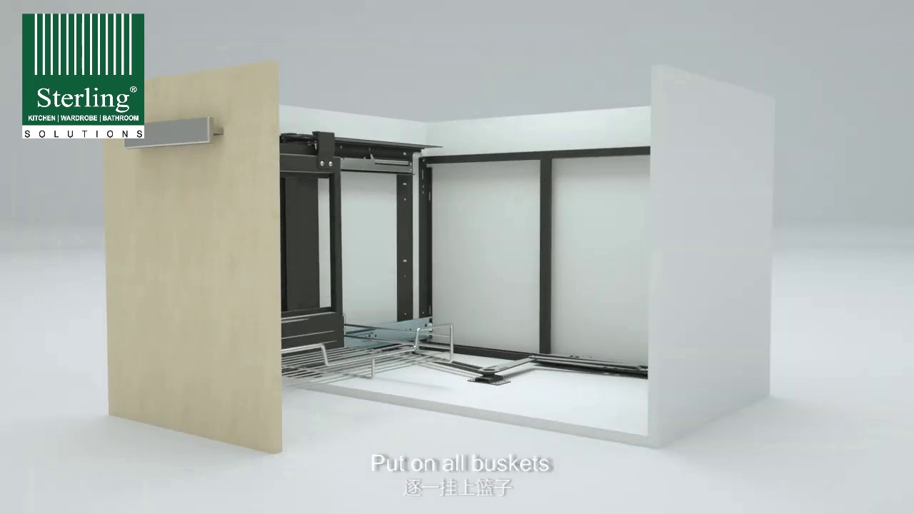Magic corner installation