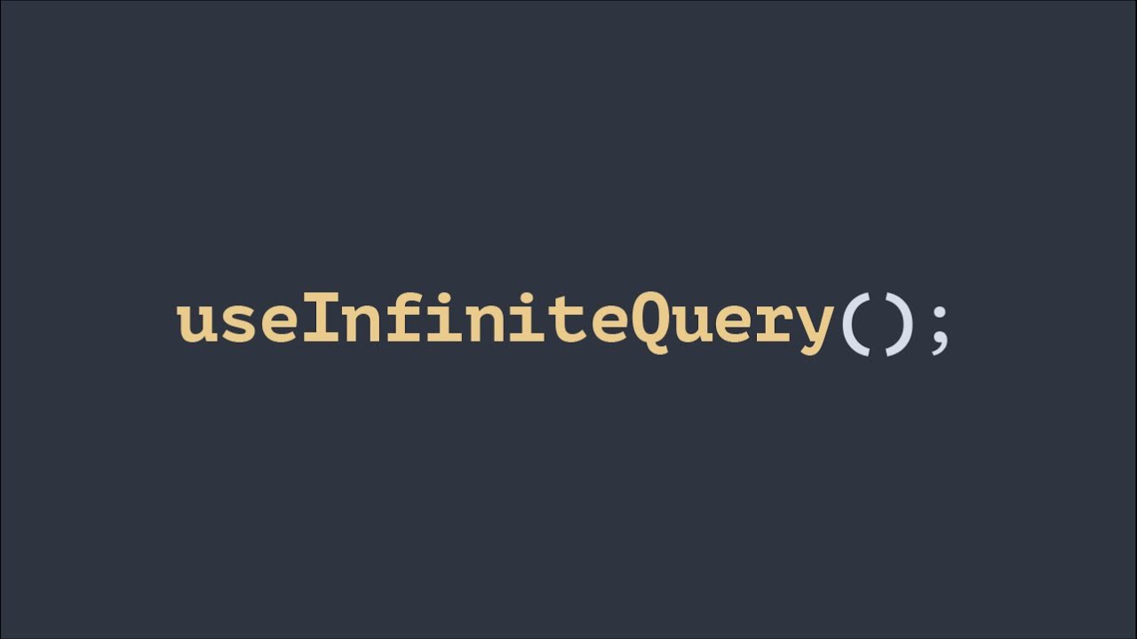 Infinite Scroll With React & React Query | Tutorial
