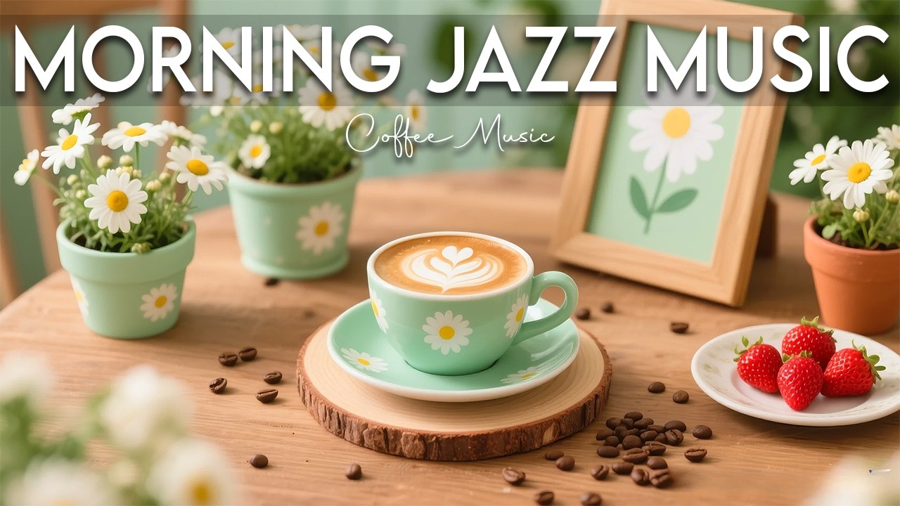 Morning Jazz Music ☕ Bossa Nova, Relaxing Cafe Music for Studying, Working & Positive Vibes