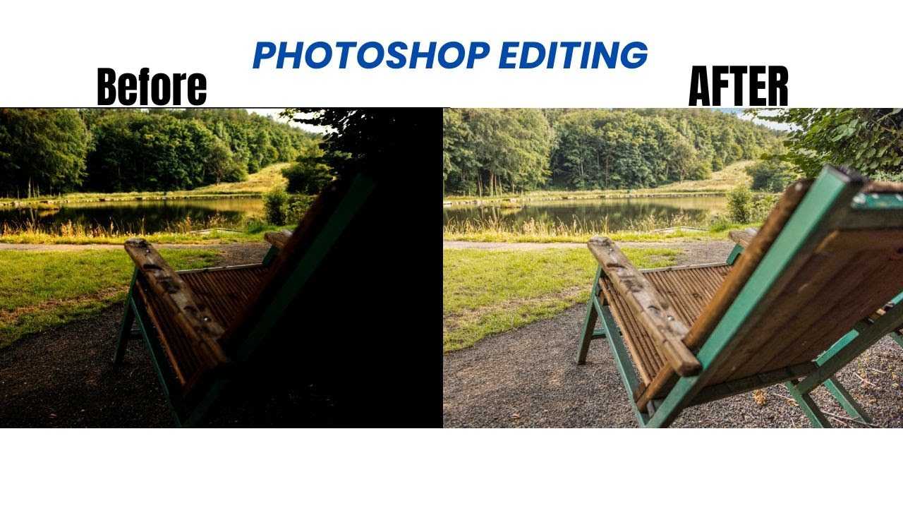 How to edit day to dusk shot on photoshop